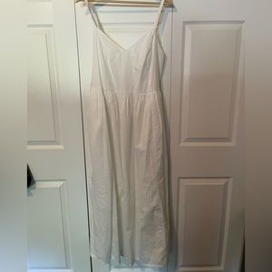 Old Navy White Midi Dress